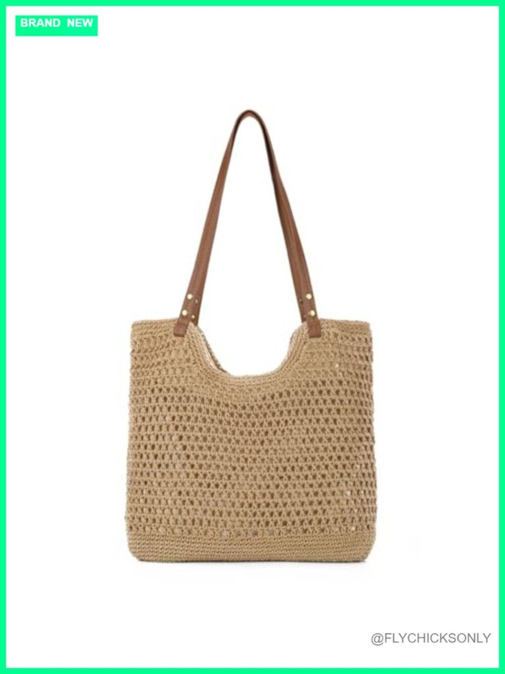 Crochet Beach Bag for Women, Handmade Knitted Hobo Purse, Summer Vacation Tote
